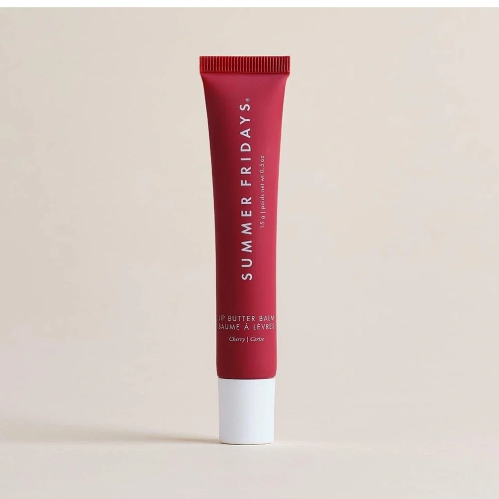 Summer Fridays Cherry Lip Butter Balm – Tinted Hydration | NIB - Picture 2 of 7